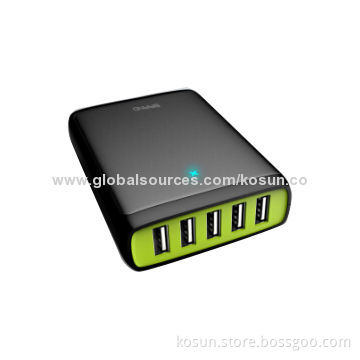 5-USB 7.8A Travel Charger